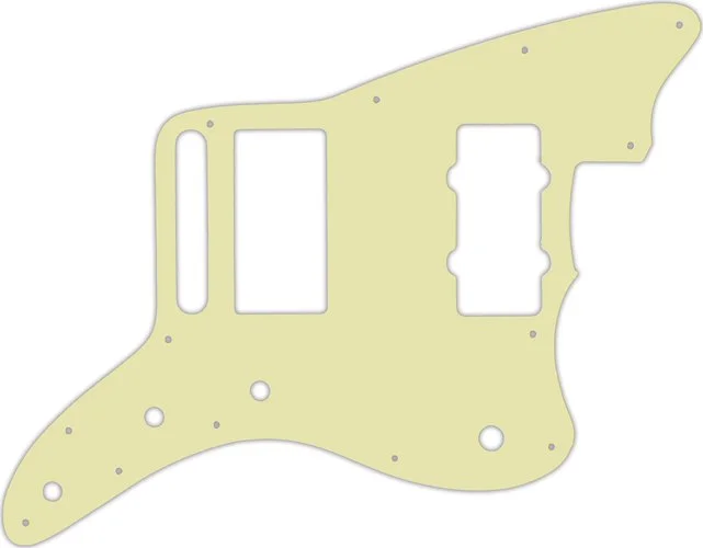 WD Custom Pickguard For Fender Blacktop Jazzmaster #34T Mint Green Thin