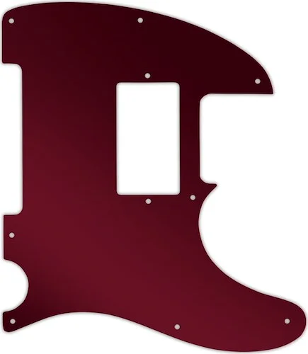 WD Custom Pickguard For Fender Blacktop Telecaster #10R Red Mirror