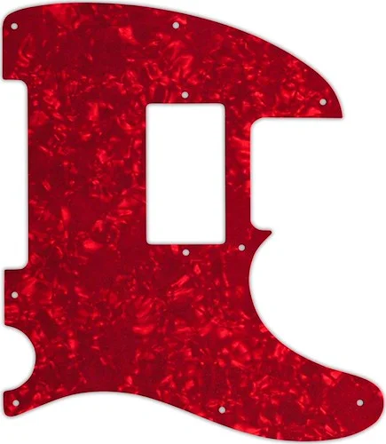 WD Custom Pickguard For Fender Blacktop Telecaster #28R Red Pearl/White/Black/White