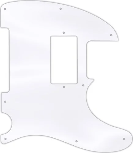 WD Custom Pickguard For Fender Blacktop Telecaster #45T Clear Acrylic Thin