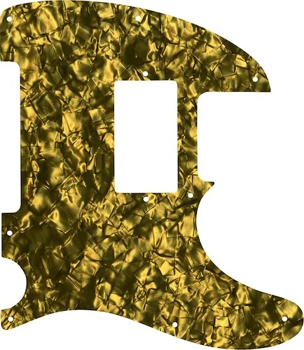 WD Custom Pickguard For Fender Blacktop Telecaster #28GD Gold Pearl/Black/White/Black