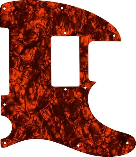 WD Custom Pickguard For Fender Blacktop Telecaster #28OP Orange Pearl/Black/White/Black