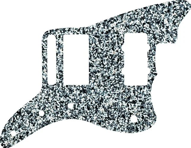 WD Custom Pickguard For Fender Blacktop Jazzmaster #60SS Silver Sparkle 