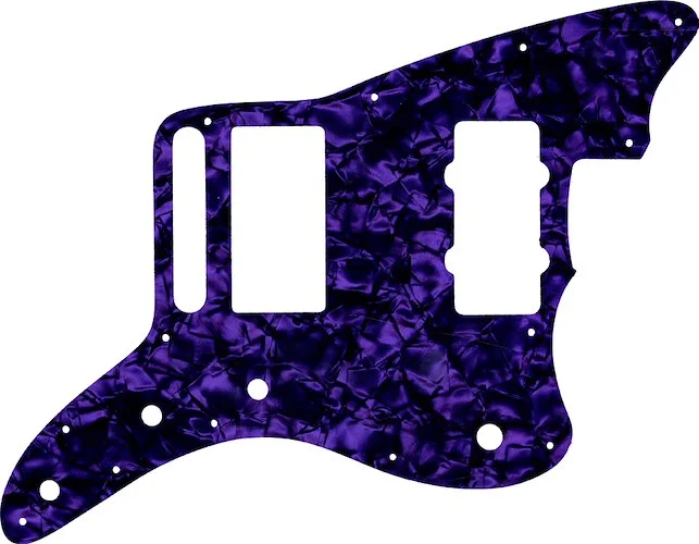 WD Custom Pickguard For Fender Blacktop Jazzmaster #28PR Purple Pearl