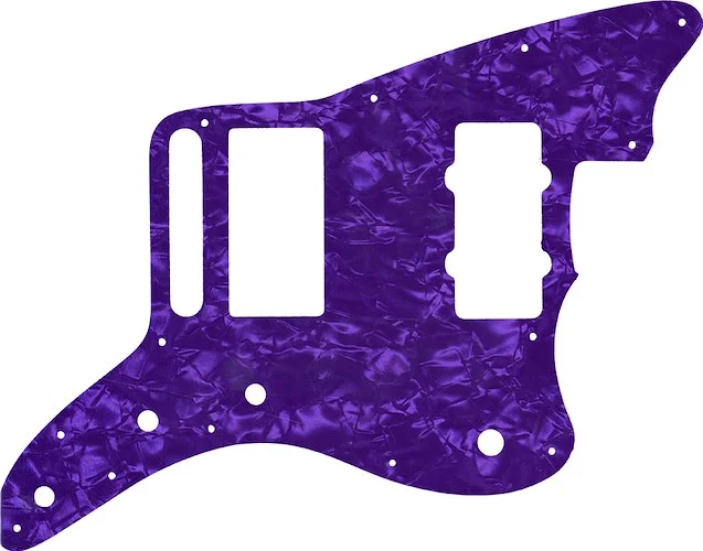 WD Custom Pickguard For Fender Blacktop Jazzmaster #28PRL Light Purple Pearl