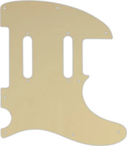 WD Custom Pickguard For Fender Blacktop Baritone Telecaster #06T Cream Thin