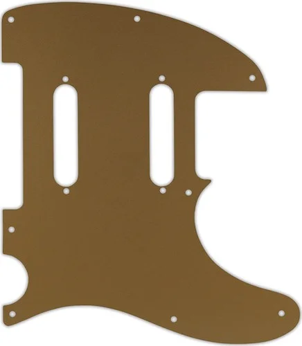 WD Custom Pickguard For Fender Blacktop Baritone Telecaster #59 Gold/Clear/Gold