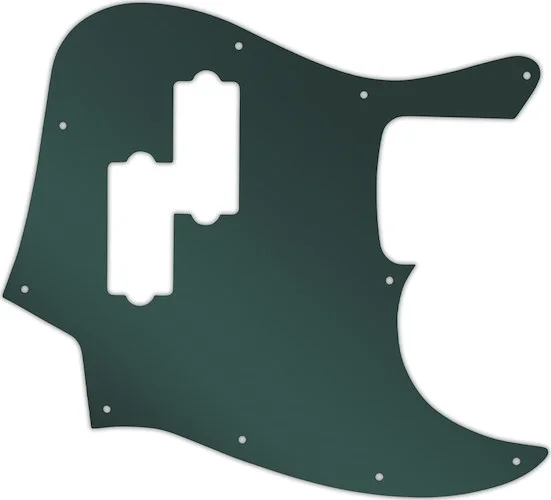 WD Custom Pickguard For Fender Blacktop Jazz Bass #10S Smoke Mirror