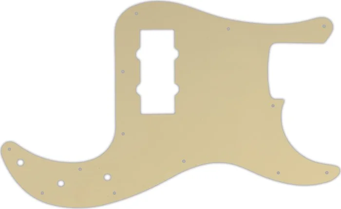 WD Custom Pickguard For Fender Blacktop Precision Bass #06 Cream