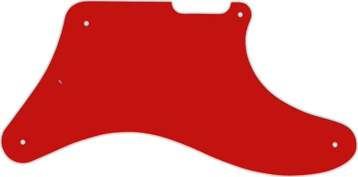 WD Custom Pickguard For Fender Cabronita Telecaster #07 Red/White/Red