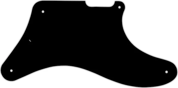 WD Custom Pickguard For Fender Cabronita Telecaster #29T Matte Black Thin