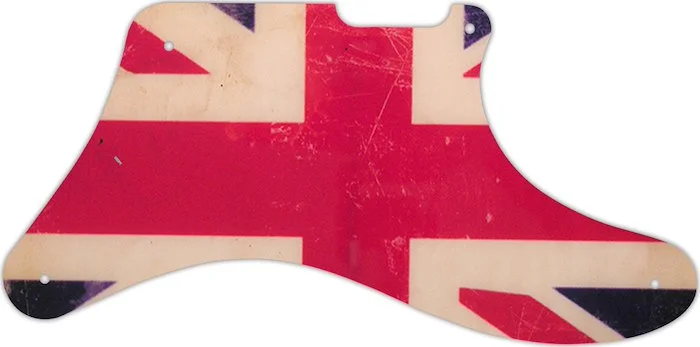 WD Custom Pickguard For Fender Cabronita Telecaster #G04 British Flag Relic Graphic