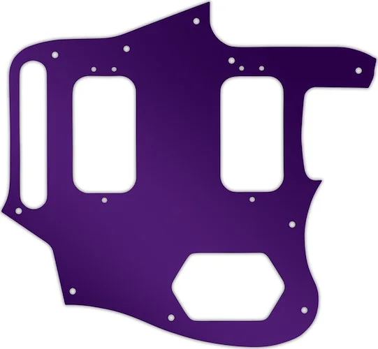 WD Custom Pickguard For Fender Classic Player Jaguar Special HH #10PR Purple Mirror