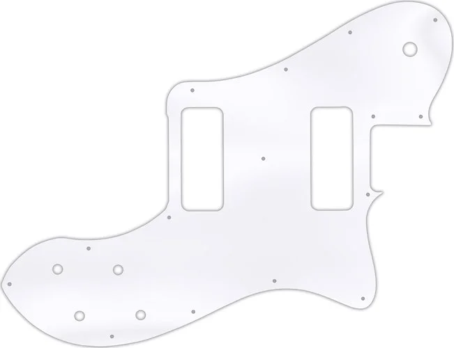 WD Custom Pickguard For Fender Classic Player Telecaster Deluxe Black Dove #45 Clear Acrylic