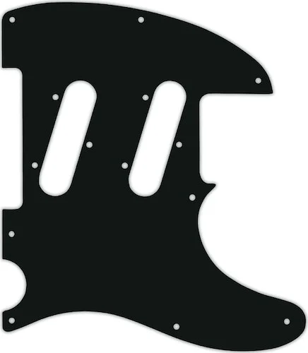 WD Custom Pickguard For Fender Classic Player Triple Telecaster #01A Black Acrylic