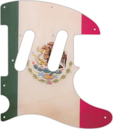 WD Custom Pickguard For Fender Classic Player Triple Telecaster #G12 Mexican Flag Graphic