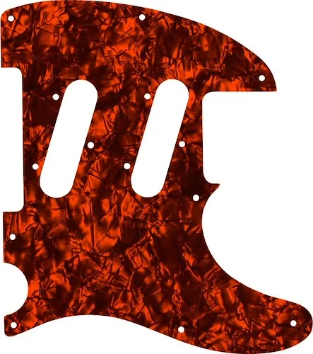 WD Custom Pickguard For Fender Classic Player Triple Telecaster #28OP Orange Pearl/Black/White/Black