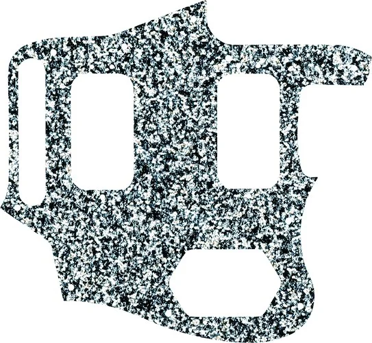 WD Custom Pickguard For Fender Classic Player Jaguar Special HH #60SS Silver Sparkle