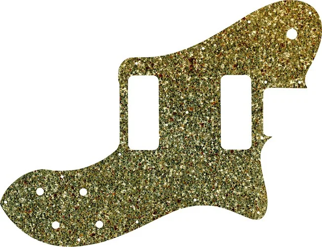 WD Custom Pickguard For Fender Classic Player Telecaster Deluxe Black Dove #60GS Gold Sparkle 