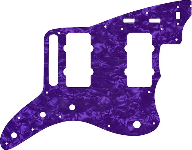 WD Custom Pickguard For Fender Classic Player Jazzmaster Special #28PRL Light Purple Pearl