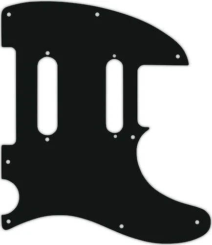 WD Custom Pickguard For Fender Deluxe Nashville Telecaster #01A Black Acrylic