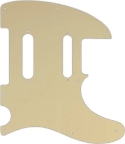 WD Custom Pickguard For Fender Deluxe Nashville Telecaster #06T Cream Thin