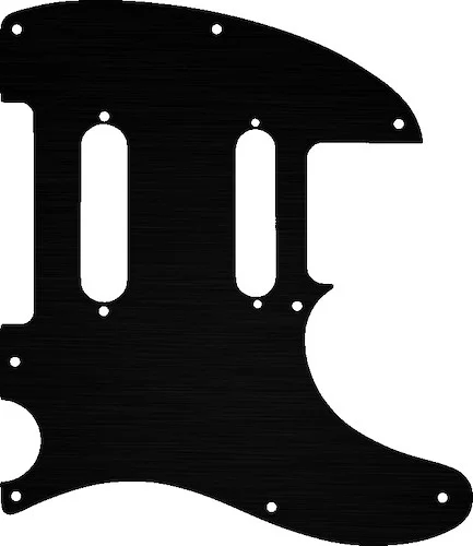 WD Custom Pickguard For Fender Deluxe Nashville Telecaster #27 Simulated Black Anodized