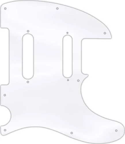WD Custom Pickguard For Fender Deluxe Nashville Telecaster #45T Clear Acrylic Thin