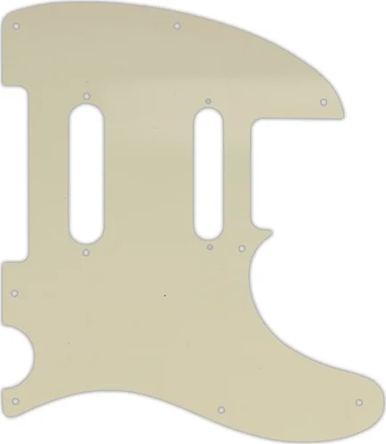 WD Custom Pickguard For Fender Deluxe Nashville Telecaster #55T Parchment Thin