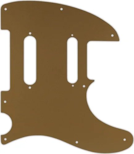 WD Custom Pickguard For Fender Deluxe Nashville Telecaster #59 Gold/Clear/Gold