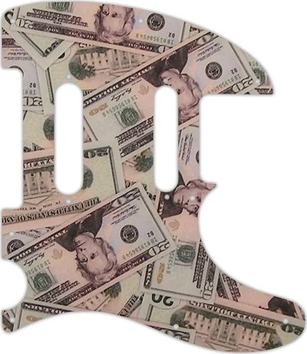 WD Custom Pickguard For Fender Deluxe Nashville Telecaster #G16 Money Graphic