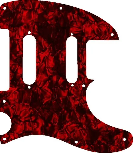 WD Custom Pickguard For Fender Deluxe Nashville Telecaster #28DRP Dark Red Pearl/Black/White/Black