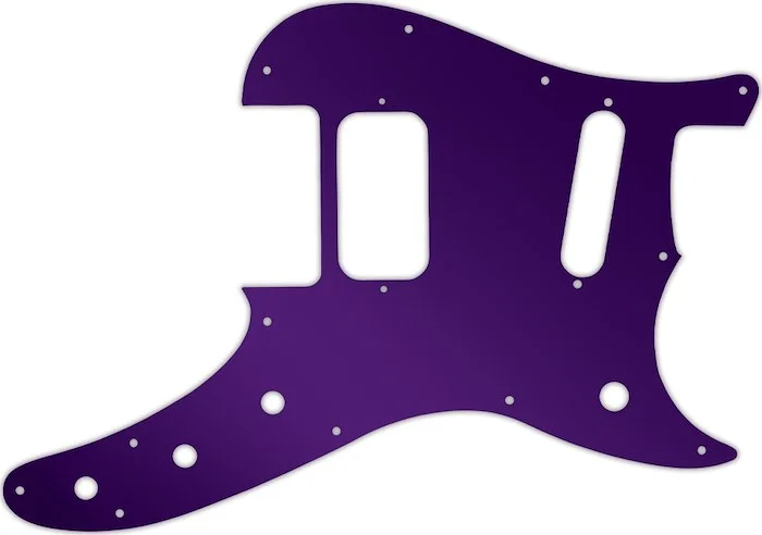 WD Custom Pickguard For Fender Duo-Sonic Offset HS #10PR Purple Mirror