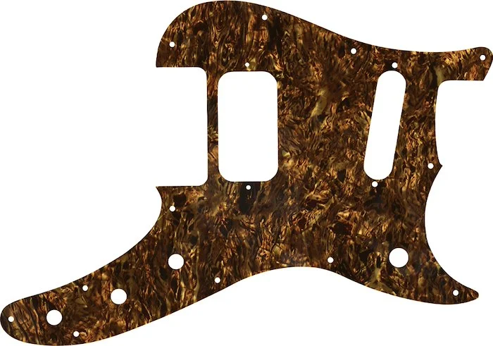 WD Custom Pickguard For Fender Duo-Sonic Offset HS #28TBP Tortoise Brown Pearl