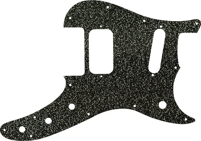 WD Custom Pickguard For Fender Duo-Sonic Offset HS #60BS Black Sparkle 