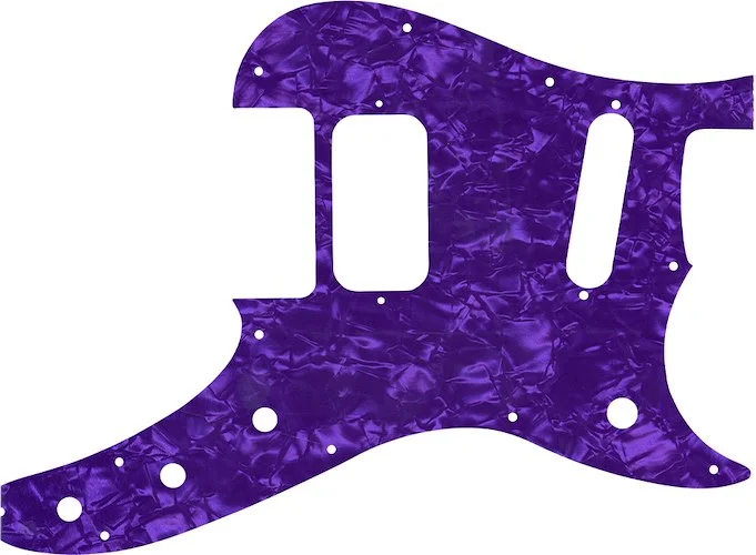 WD Custom Pickguard For Fender Duo-Sonic Offset HS #28PRL Light Purple Pearl