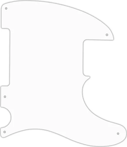 WD Custom Pickguard For Fender Esquire Or Telecaster #04R White/Red/White