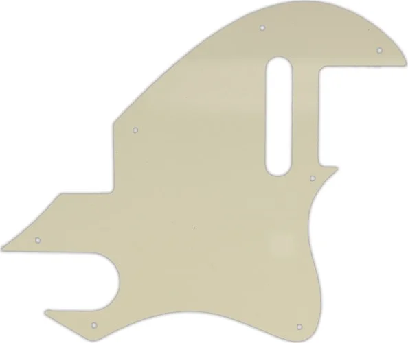 WD Custom Pickguard For Fender F-Hole Telecaster #55T Parchment Thin
