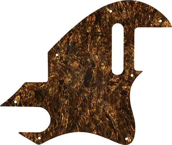 WD Custom Pickguard For Fender F-Hole Telecaster #28TBP Tortoise Brown Pearl