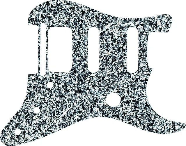 WD Custom Pickguard For Fender Fishman TriplePlay Stratocaster HSS #60SS Silver Sparkle 