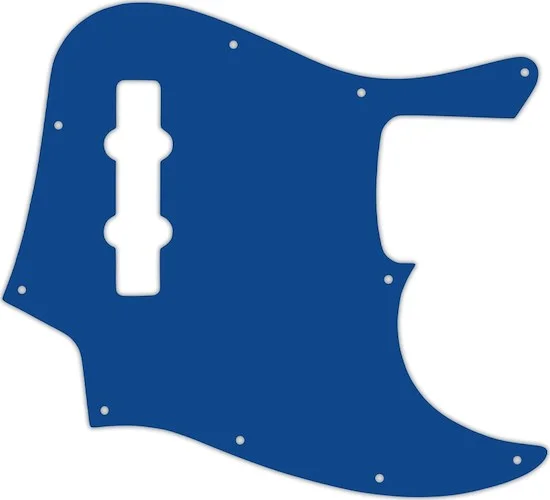 WD Custom Pickguard For Fender Highway One Jazz Bass #08 Blue/White/Blue