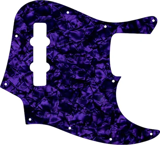 WD Custom Pickguard For Fender Highway One Jazz Bass #28PR Purple Pearl