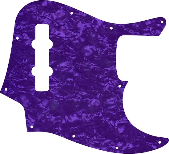 WD Custom Pickguard For Fender Highway One Jazz Bass #28PRL Light Purple Pearl