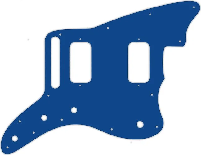 WD Custom Pickguard For Fender Jazzmaster HH #08 Blue/White/Blue