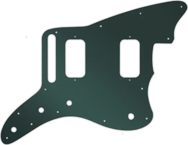 WD Custom Pickguard For Fender Jazzmaster HH #10S Smoke Mirror