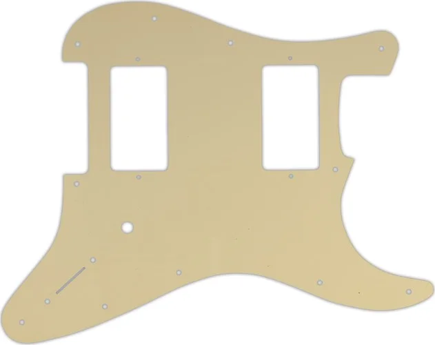 WD Custom Pickguard For Fender Jim Root Stratocaster #06B Cream/Black/Cream