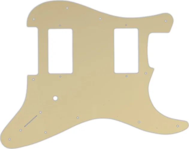 WD Custom Pickguard For Fender Jim Root Stratocaster #06T Cream Thin