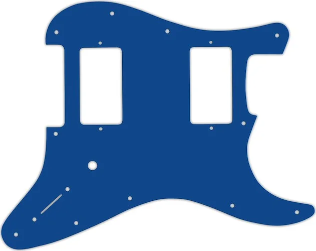 WD Custom Pickguard For Fender Jim Root Stratocaster #08 Blue/White/Blue