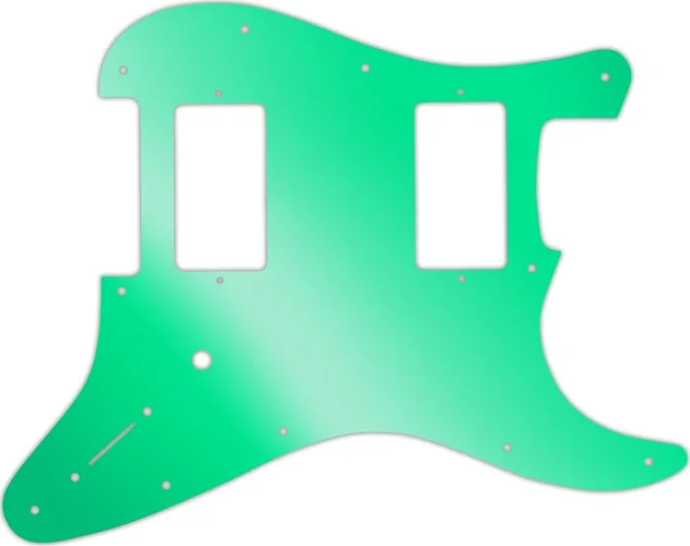 WD Custom Pickguard For Fender Jim Root Stratocaster #10GR Green Mirror