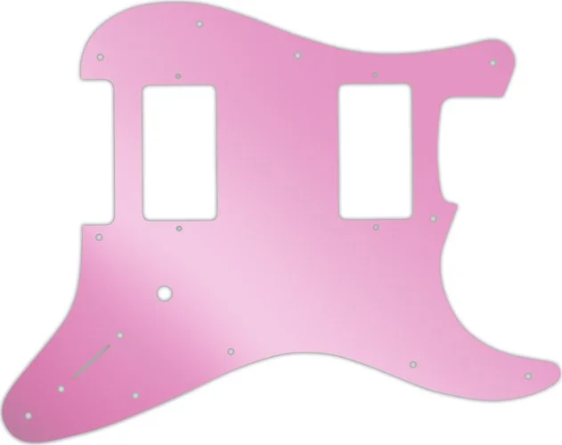 WD Custom Pickguard For Fender Jim Root Stratocaster #10P Pink Mirror